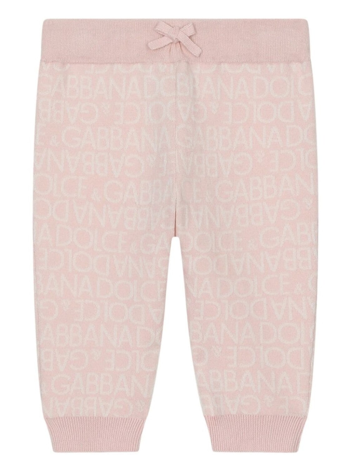 

Dolce & Gabbana легинсы с логотипом, розовый
