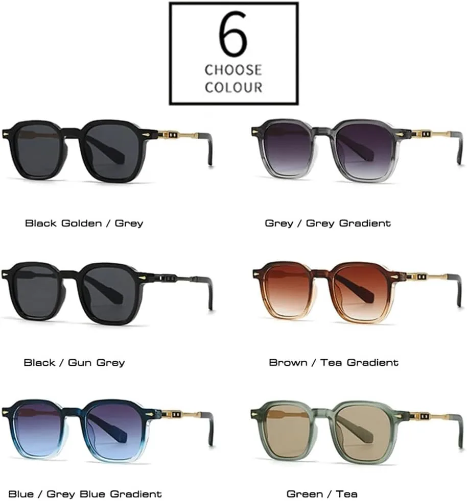 

Солнцезащитные очки UV400 с градиентными заклепками в стиле панк для женщин и мужчин, для бега и занятий спортом на открытом воздухе UYPTK, C4brown Tea Gradient