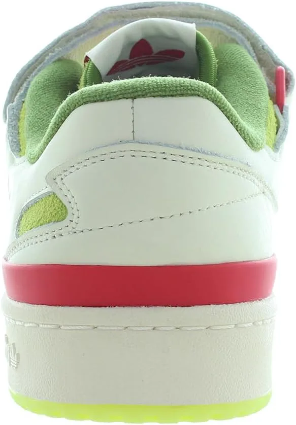 Мужские кроссовки Adidas Forum Low, кремовый/красный/белый — фото 4
