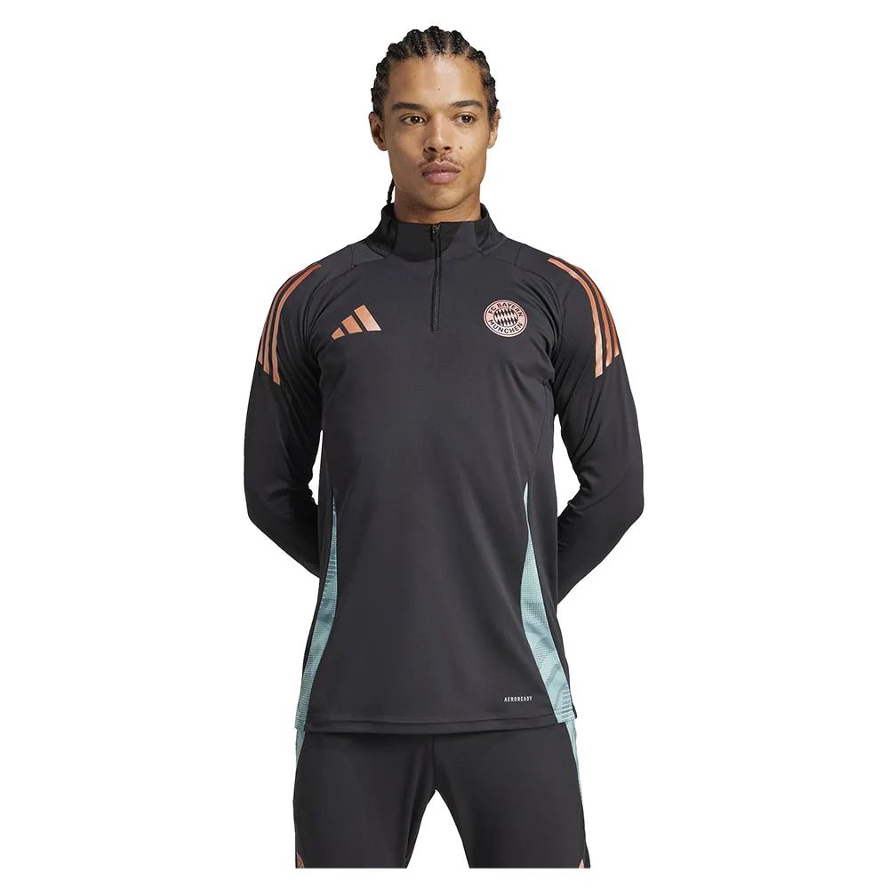 

Толстовка adidas FC Bayern Tiro 24 Training half zip, черный