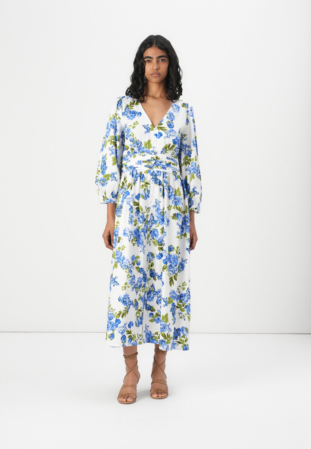 

Платье макси SIENNA LONG DRESS YAS, кремовый