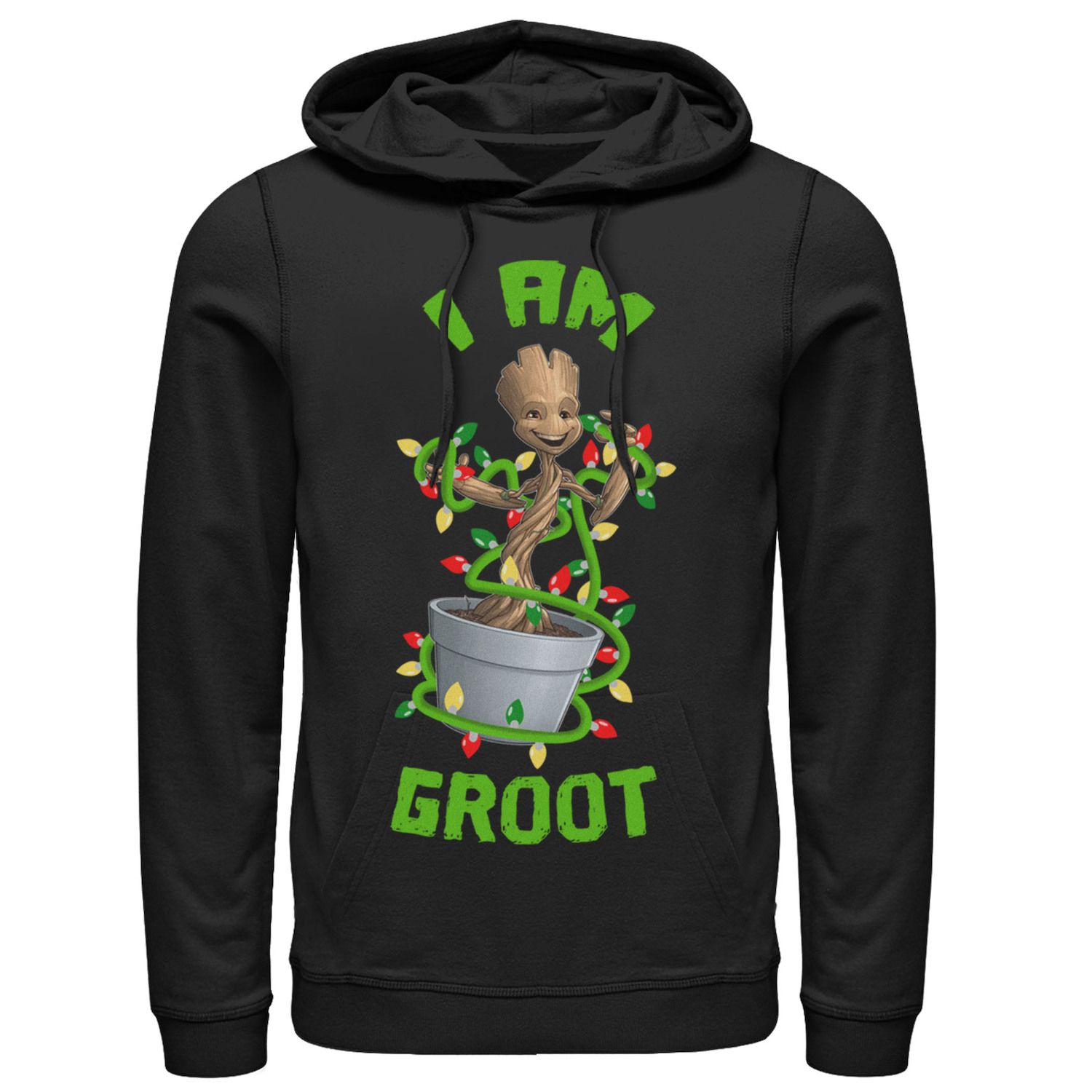 

Мужская толстовка с рисунком Marvel Christmas I Am Groot Licensed Character