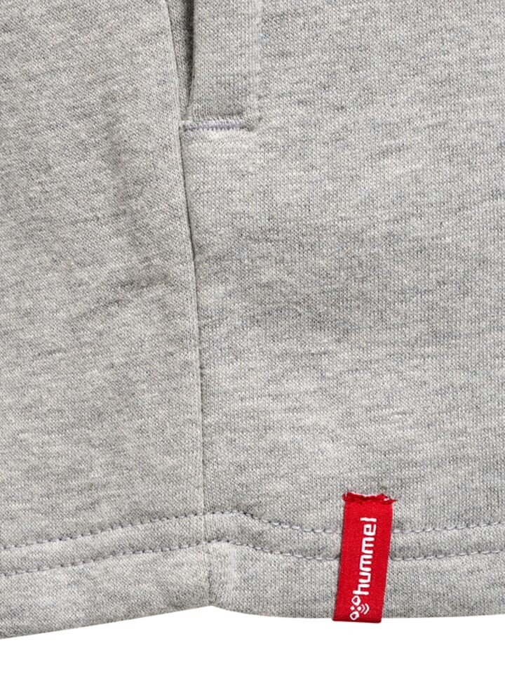 Спортивные штаны Hummel Verstellbare Taille Shorts Hmlred Multisport Kinder, цвет GREY MELANGE — фото 3