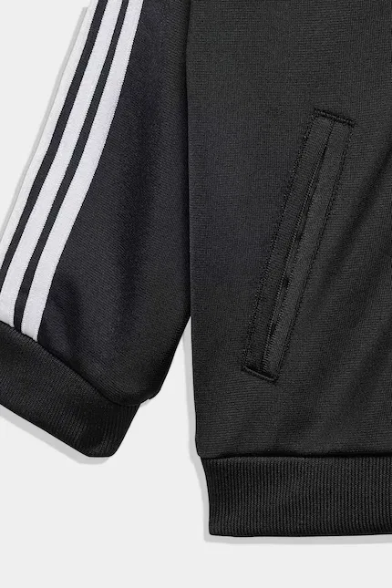 Спортивный костюм из мягкого материала Adidas Originals, черный — фото 4