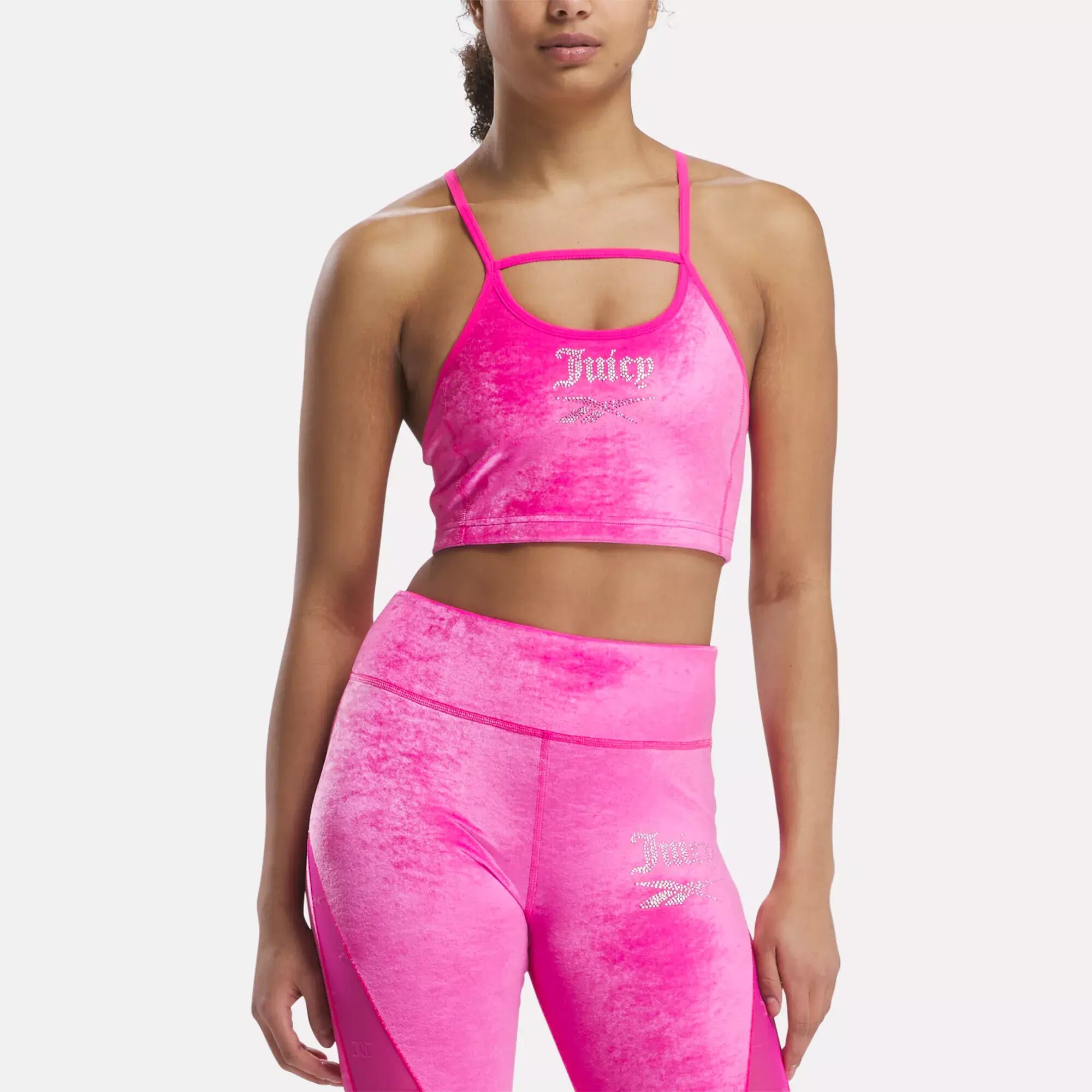 

Бюстгальтер x Juicy Couture Reebok, розовый