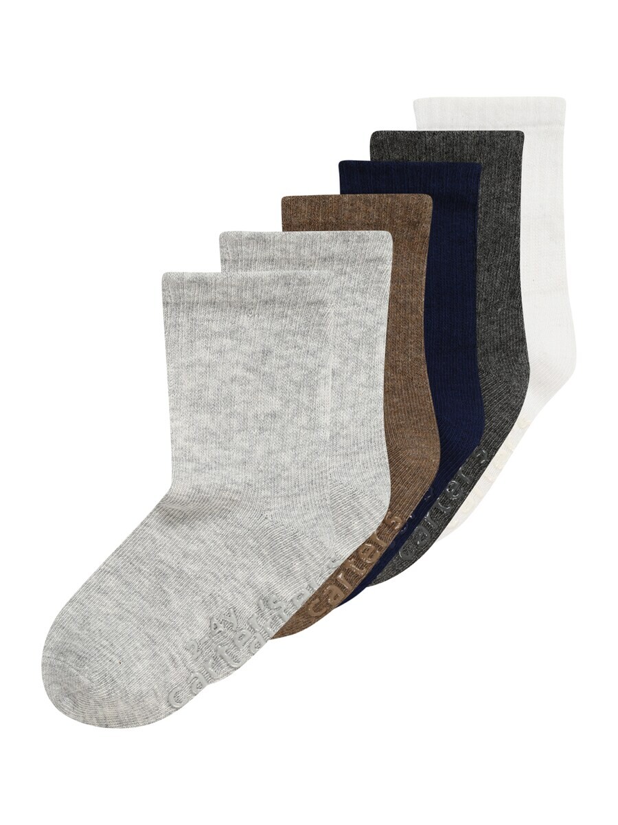 

Носки Carter's CARTERS SOCKS, цвет Marine Blue/Umbra/Anthracite/Light Grey/White