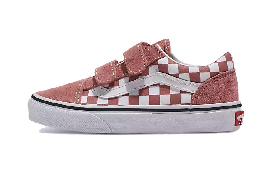 

Детская обувь для скейтбординга Vans Old Skool PS, Red and White