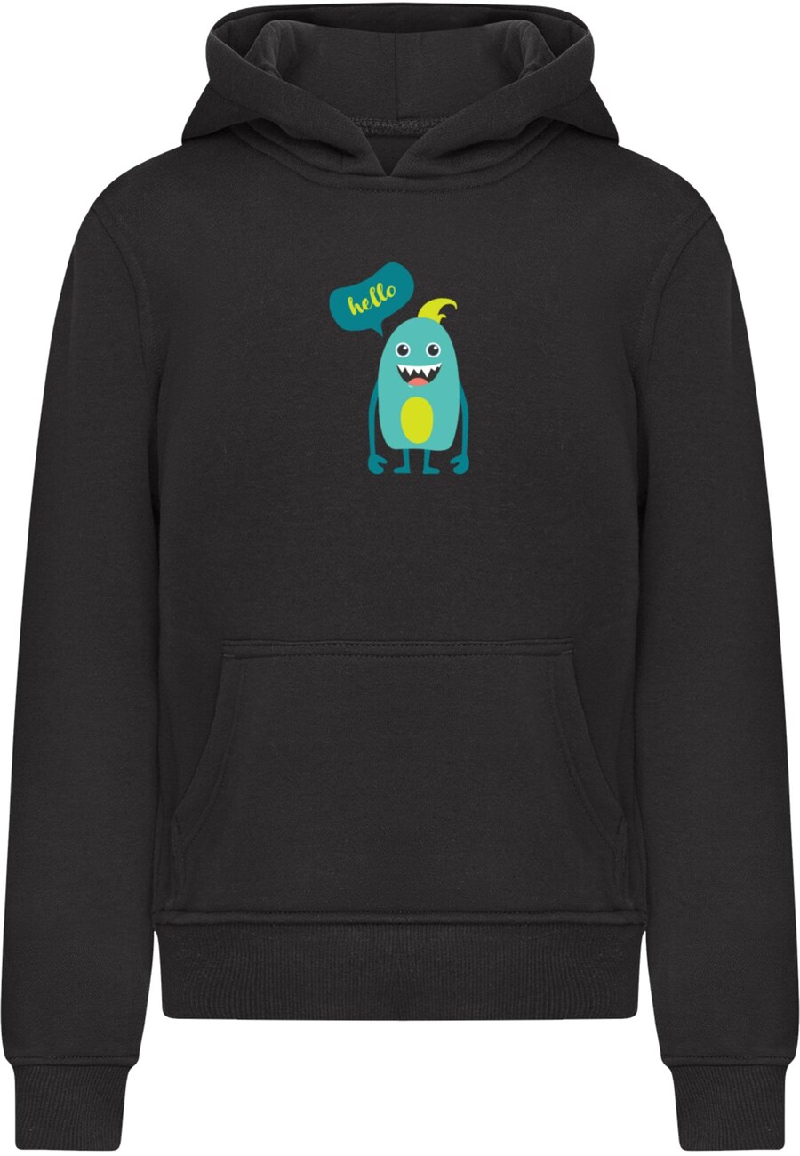 

Толстовка Merchcode Monster Hello, черный