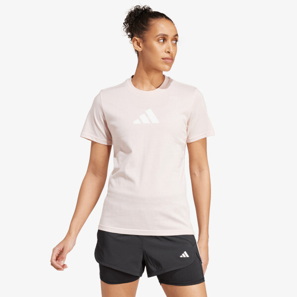 

Футболка кот Adidas, розовый