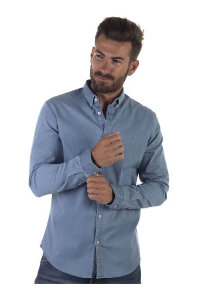 

Рубашка Jack & Jones, синий