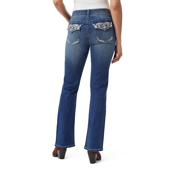

Джинсы bootcut с блестками mid rise stretch для девушек Wallflower, Annabelle