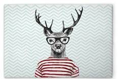 

Картина на холсте A.S. Création Modern Deer 3 цвет blauweissschwarzrot