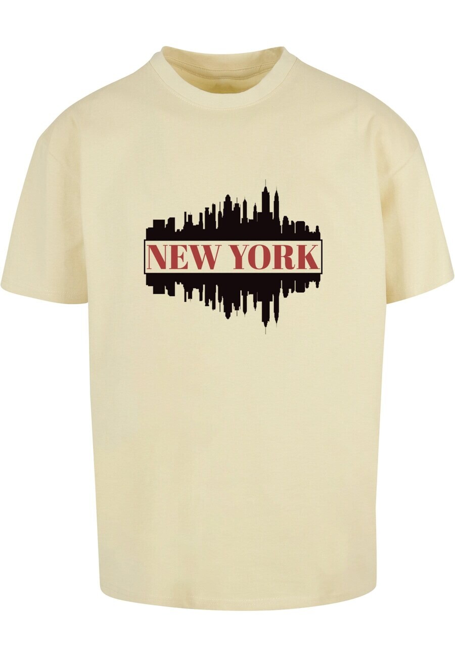 

Футболка Merchcode NEW YORK, светло-желтого