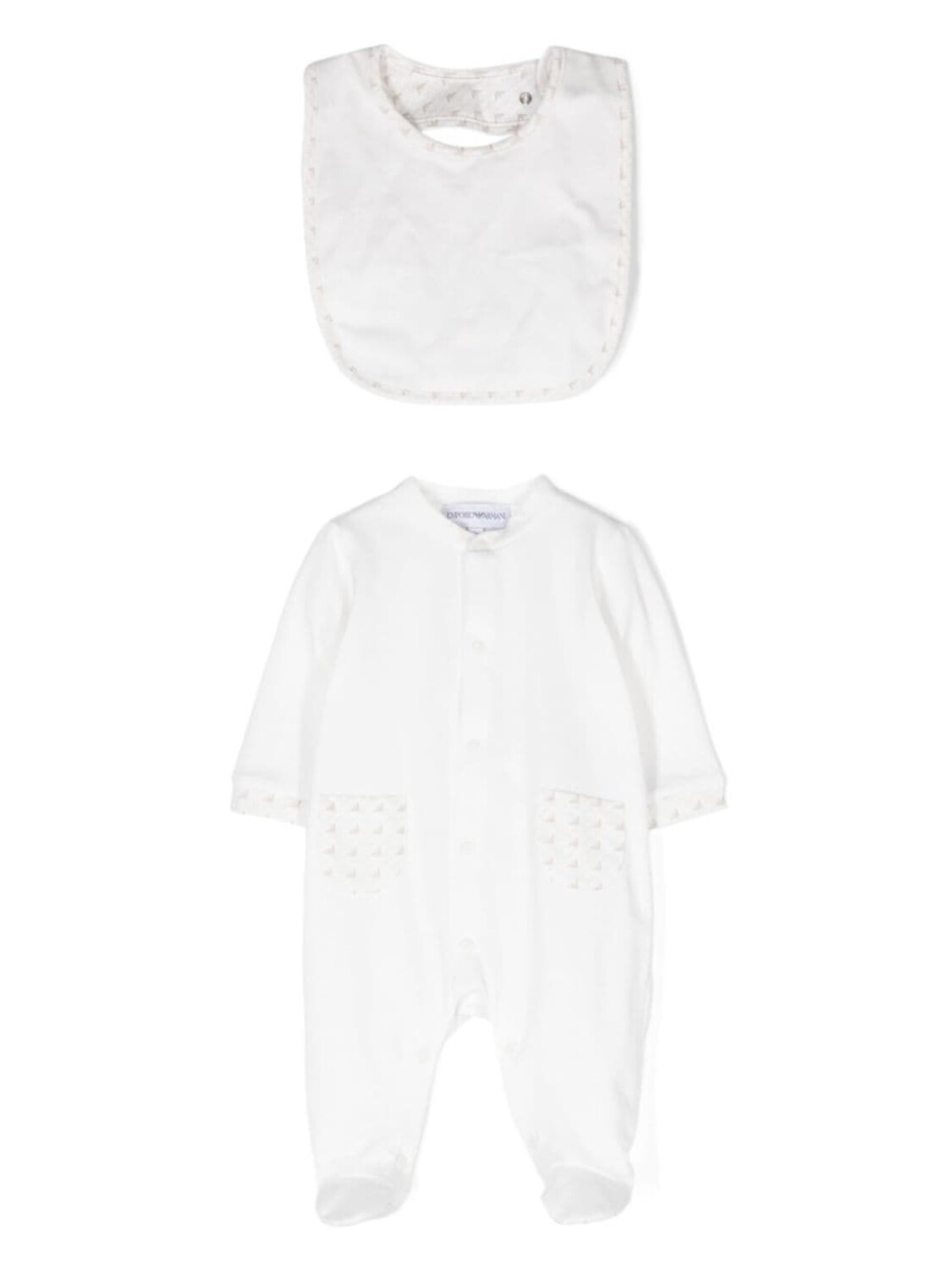 

Emporio Armani Kids пижама с принтом, белый