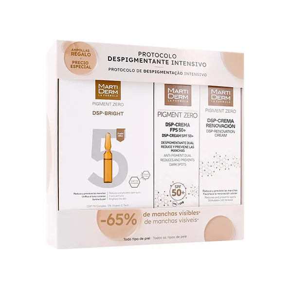 

Интенсивная депигментация Pack Pigment Zero Martiderm, 3 UD