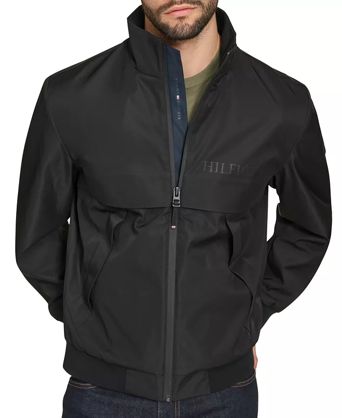 

Мужская куртка Tech Bomber Tommy Hilfiger, черный