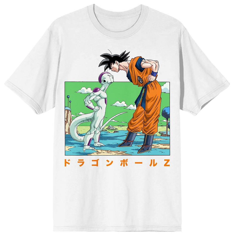 

Мужская футболка Dragon Ball Z Goku & Freiza Licensed Character, белый