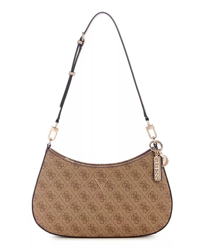 

Сумка через плечо Noelle Small с верхней молнией GUESS, серый