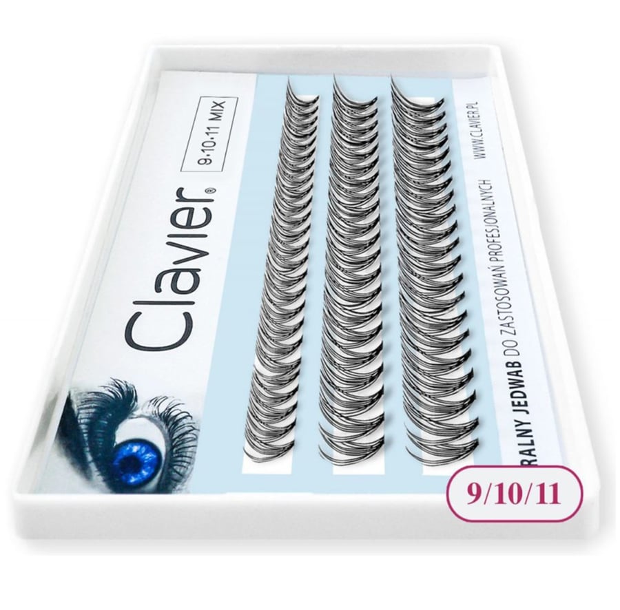 

Ресницы Clavier Classic Mix, 9-10-11 мм