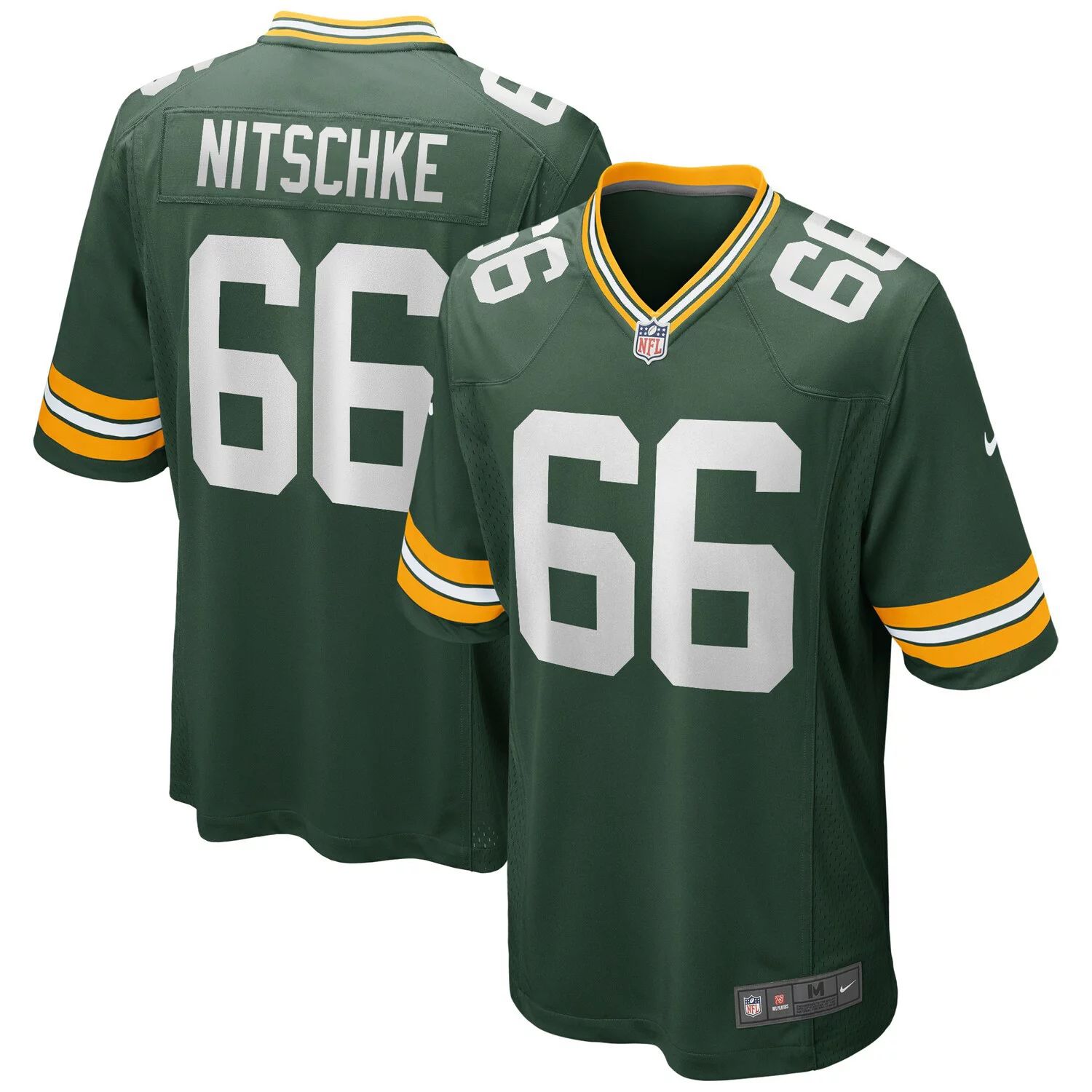 

Мужская майка игрока в отставке Ray Nitschke Green Green Bay Packers Game Nike