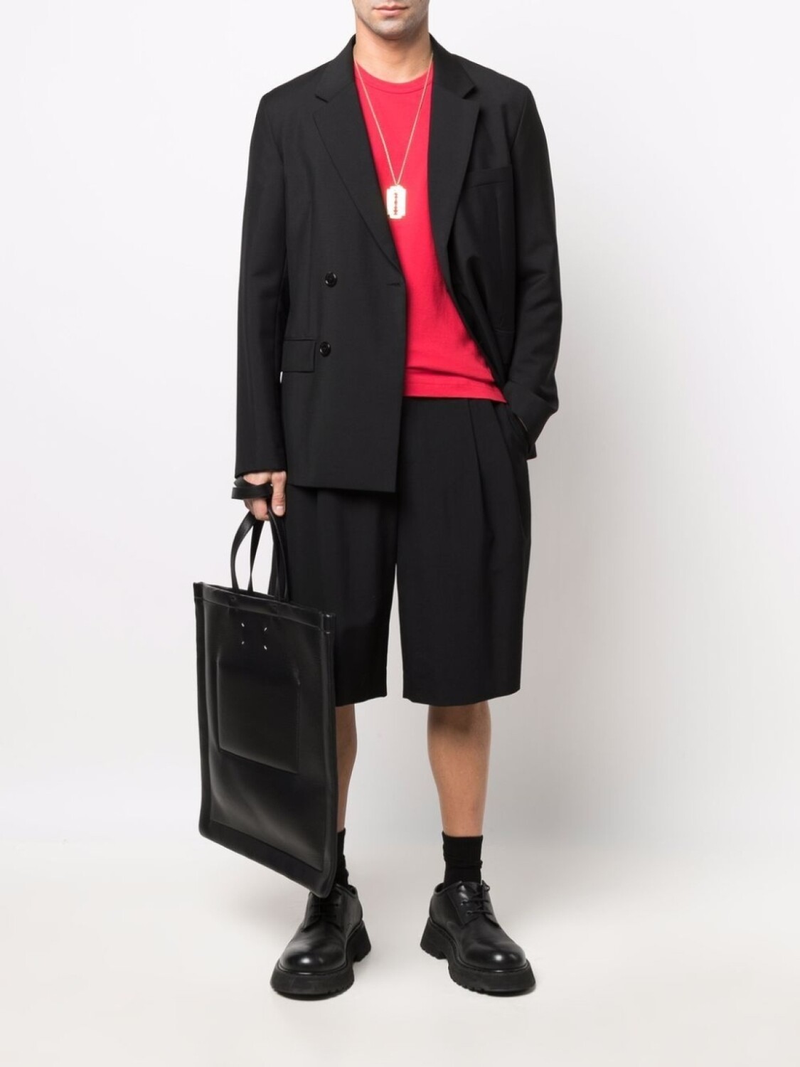 

Comme Des Garçons Shirt футболка с логотипом, красный
