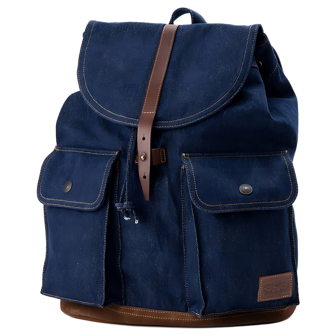 

Levis Рюкзак Levi's Cotton Backpack мужской темный деним синий