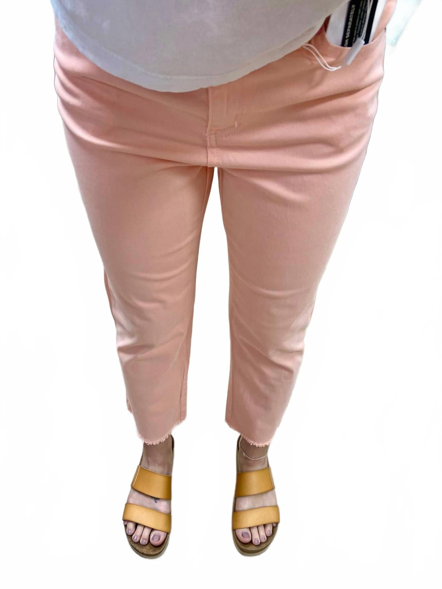 

Джинсы с бахромой в цвете дыня GG Jeans, Melon