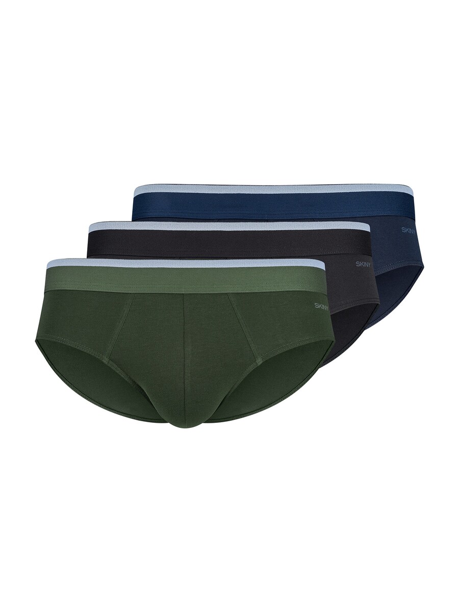 

Трусики Skiny, цвет Light blue/Dark blue/Dark green/Black