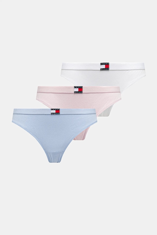 

Три пары стрингов Tommy Hilfiger, белый