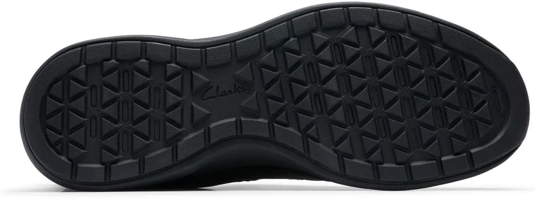 Мужские кроссовки Clarks Mullan Step, черный/черный — фото 3