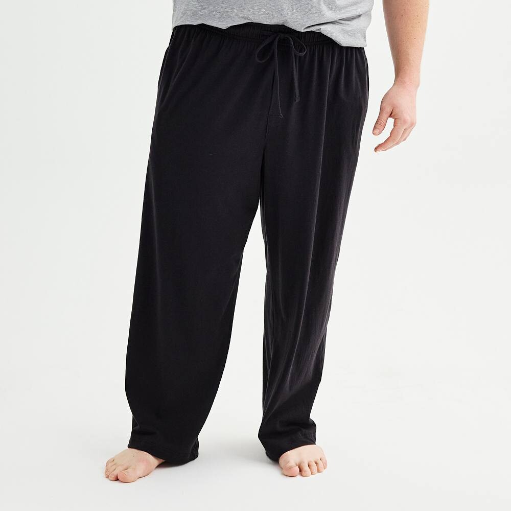 

Вязаные пижамные штаны Big & Tall Sonoma Goods For Life, цвет Black Luxe