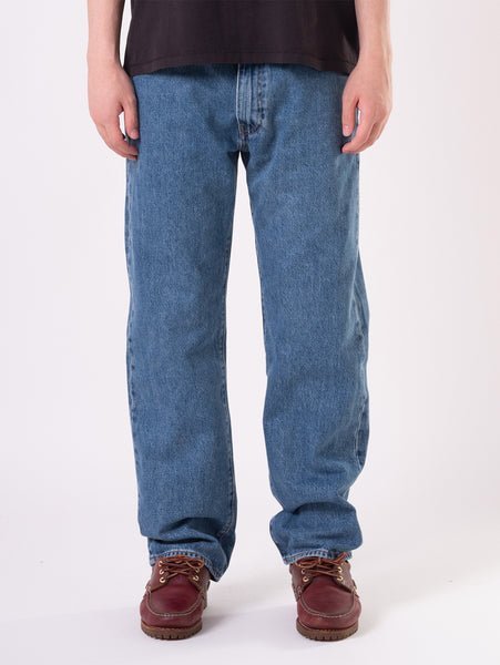 Джинсы прямого кроя 555 свободного кроя, цвет индиго Levi's, Medium Indigo - Worn In