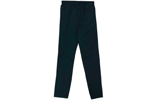 Брюки logo straight fleece lined casual sports pants black Nike, черный — фото 2