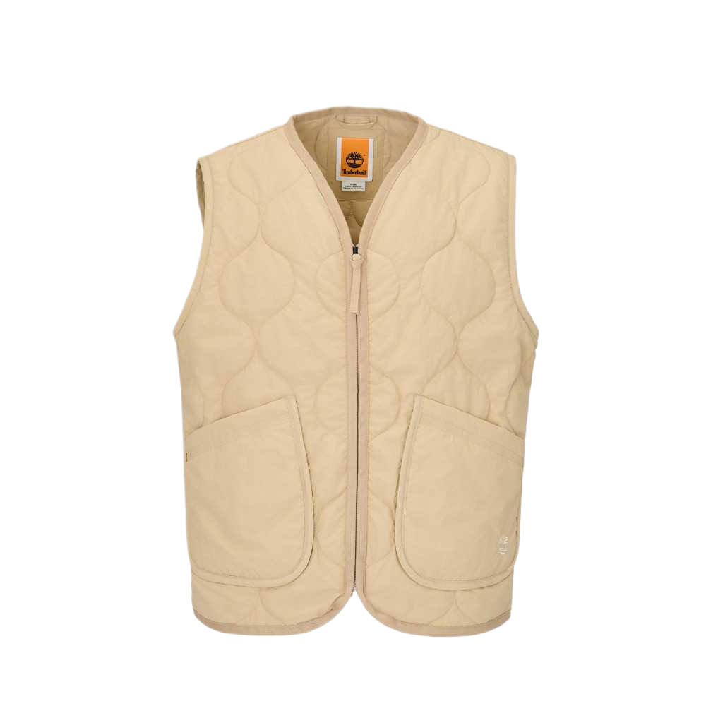 

Timberland Майка Unisex Beige V-образный вырез Moderate