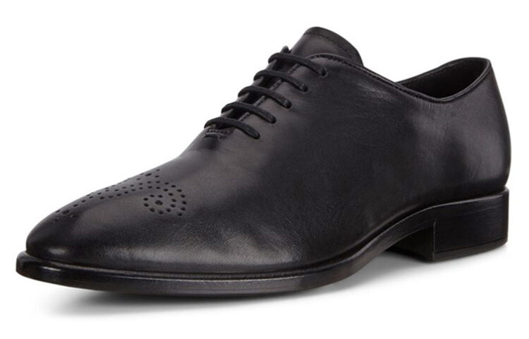 Мужские туфли Ecco Men's Casual Shoes Men Low-Top Black — фото 2