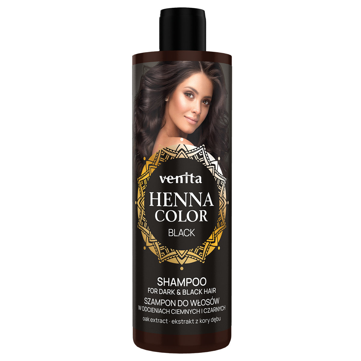 

Venita, Шампунь Henna Color Black для темных и черных волос, 300мл