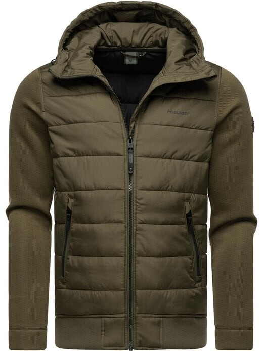 

Стеганая куртка hallmar с капюшоном Ragwear, зеленый