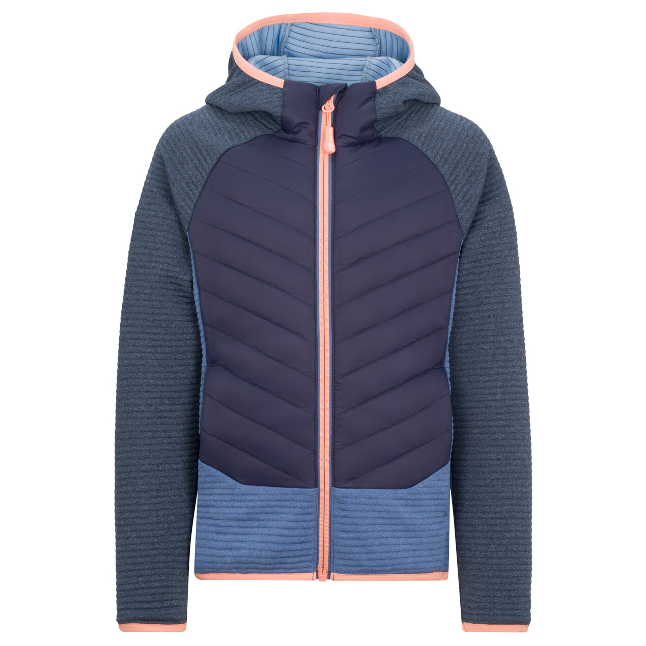 

Флисовая жилетка Trollkids Girl's Sirdal, цвет Navy/Lotus Blue/Dahlia