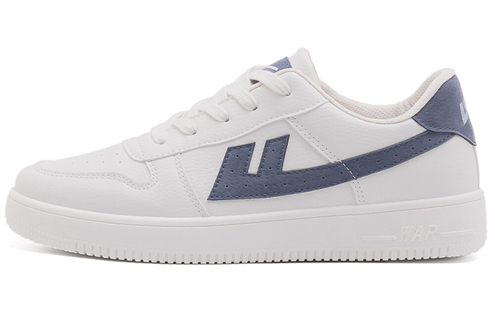 

Кроссовки WARRIOR Skateboarding Shoes Men Low-top Blue, бежевый/синий