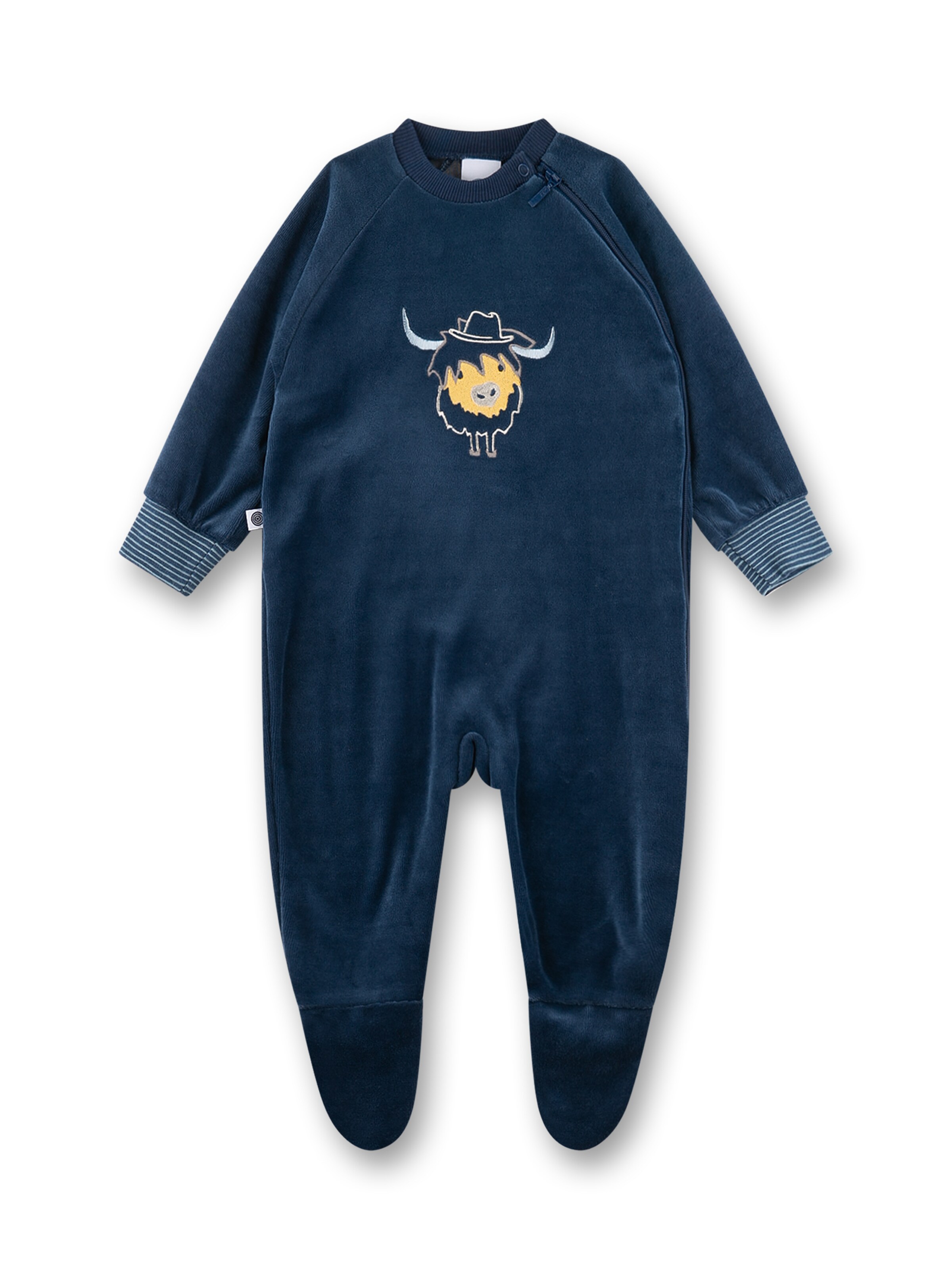 

Sanetta Комбинезон/боди 'Büffel' в светло-синем, темно-синем