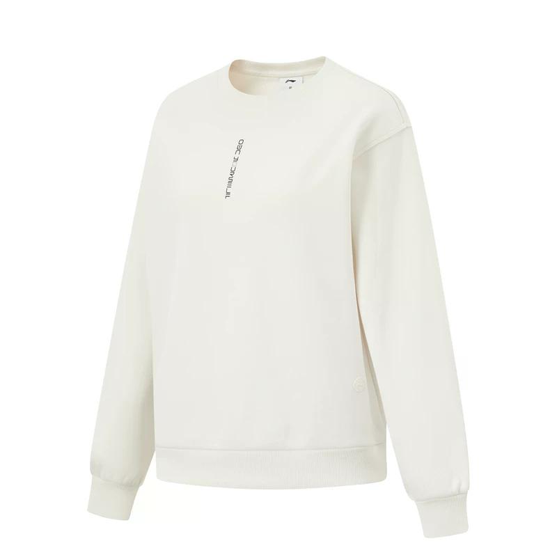 

Женская универсальная толстовка LiNing, champagne белый awdud40-1