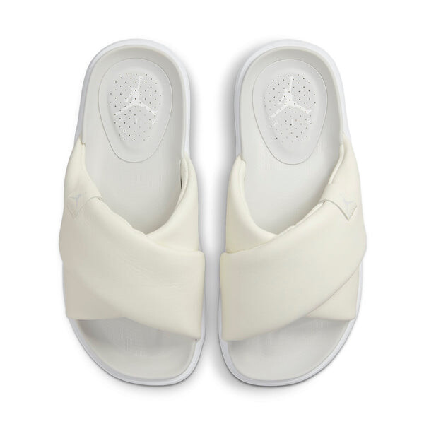 Тапочки sophia slide sports slippers white Air Jordan, белый — фото 3
