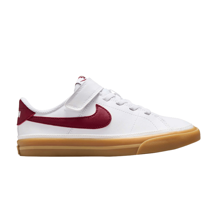 

Кроссовки Court Legacy PS 'White Team Red Gum', белый