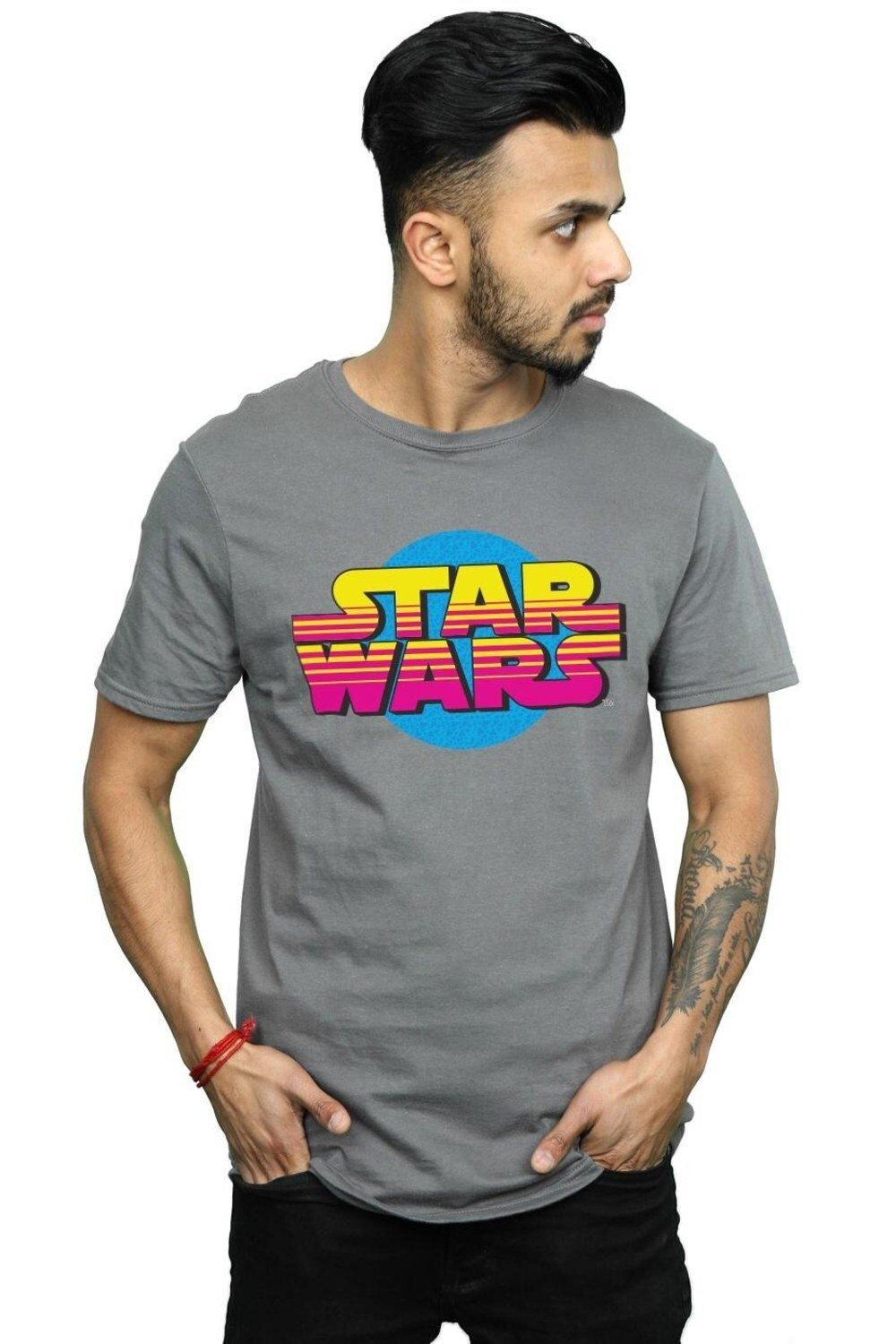 

Футболка с логотипом Summer Fade Star Wars, серый