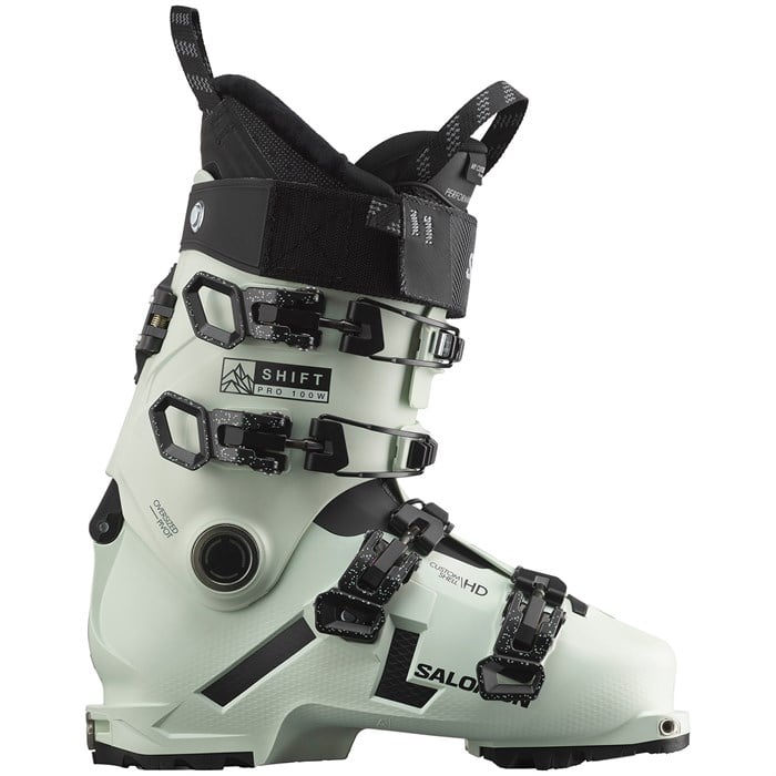 

Горнолыжные ботинки Shift Pro 100 для горных лыж - женские, 2024 Salomon, White Moss/Black/White, Белый, Горнолыжные ботинки Shift Pro 100 для горных лыж - женские, 2024 Salomon, White Moss/Black/White