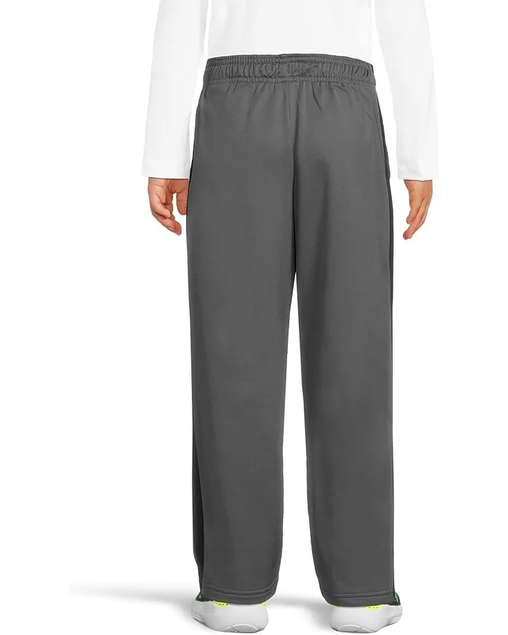 Брюки Under Armour Kids Brawler 2.0 Pants (Big Kids), Pitch Gray/White — фото 2
