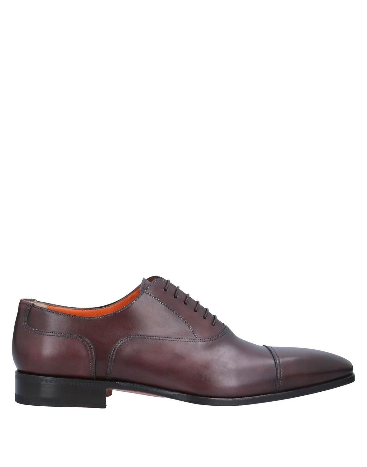 

Туфли на шнуровке Santoni, темно-коричневый