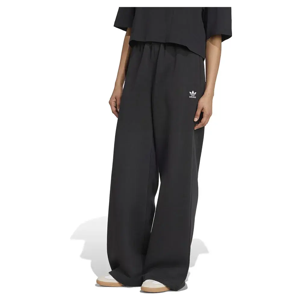 

Брюки adidas Originals Essentials Wide Leg Fleece, черный