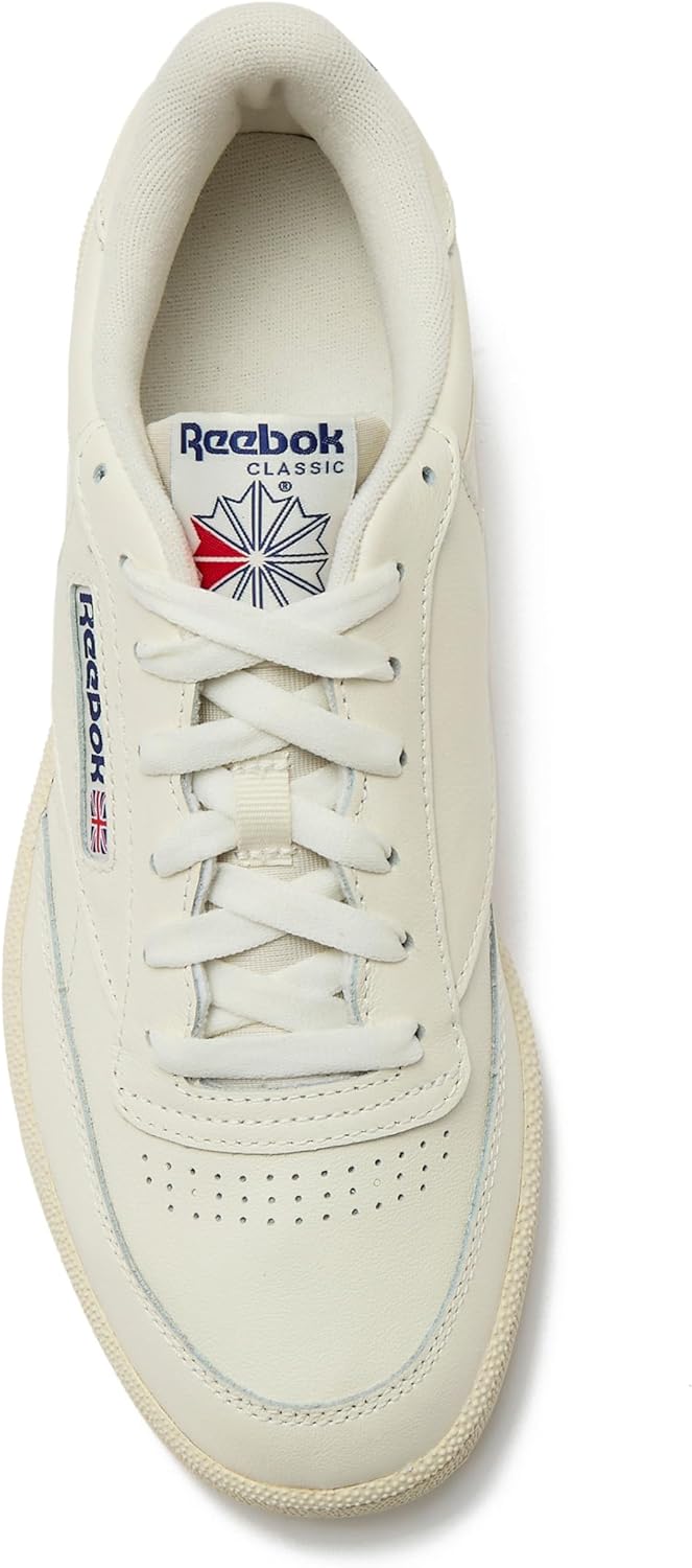 Мужские кроссовки Reebok Club C 85, повседневная спортивная обувь белого цвета для мужчин — фото 4