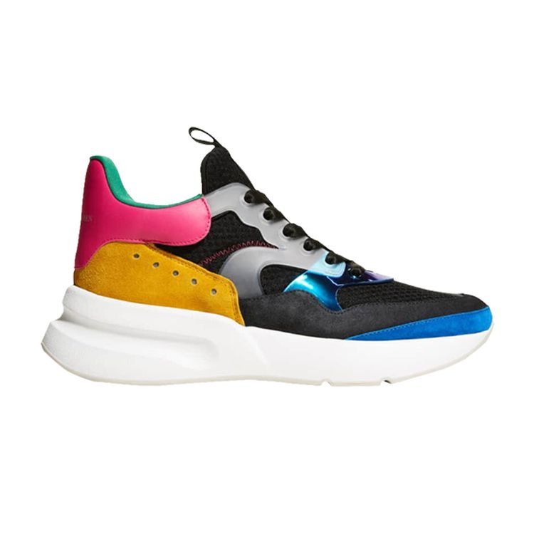 

Кроссовки Alexander McQueen Alexander McQueen Oversized Runner 'Colorblock - Iridescent', черный